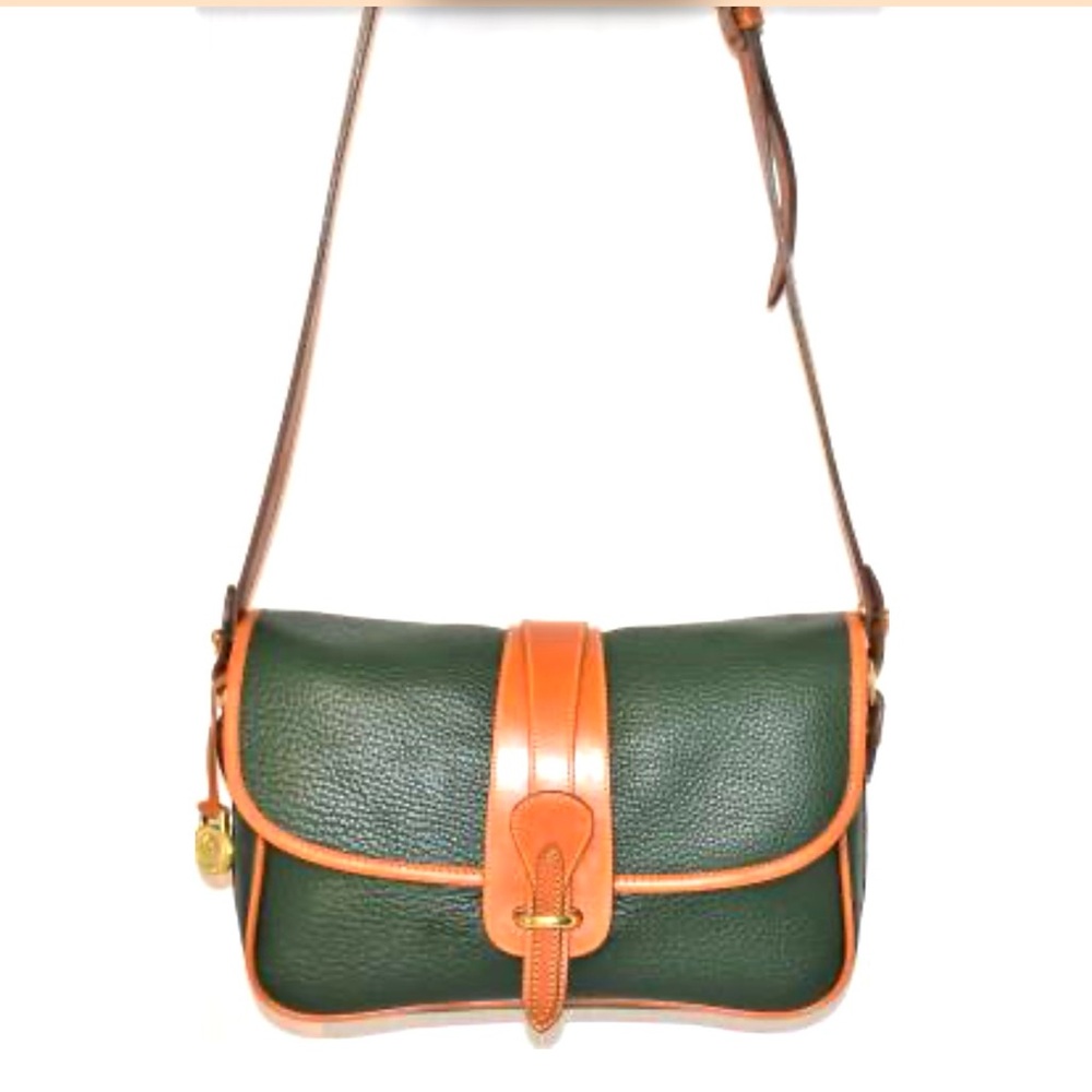 Authentic Dooney & Bourke All Weather Leather Equestrian Bag